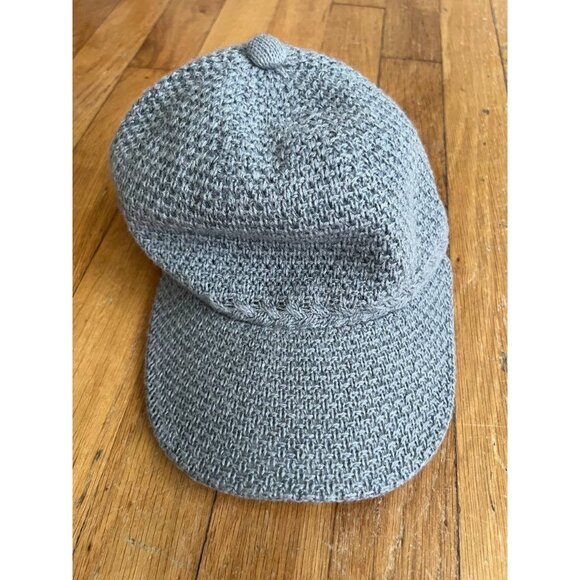 INC International Concepts Knit warm knitted Cap Hat Grey One Size A001206 - Picture 2 of 3